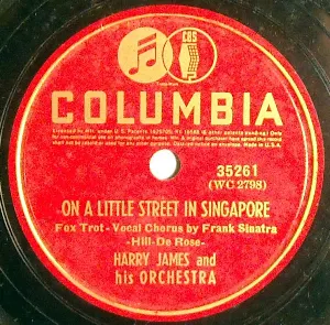 Pochette de On a Little Street in Singapore / Who Told You I Cared? de Harry James and His Orchestra