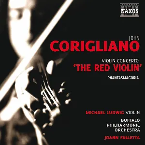 Pochette de Violin Concerto "The Red Violin" / Phantasmagoria de Buffalo Philharmonic Orchestra - John Corigliano - JoAnn Falletta