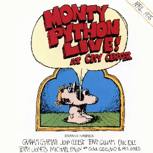 Pochette de Live! At City Center de Monty Python