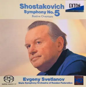 Pochette Symphony no. 5 / Festive Overture