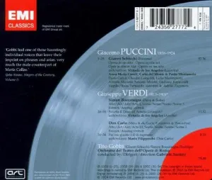Pochette Puccini: Gianni Schicchi / Verdi: Scenes from Don Carlo & Simon Boccanegra