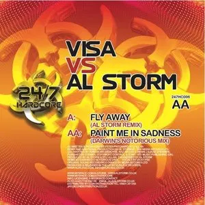 Pochette de Fly Away / Paint Me in Sadness de Al Storm