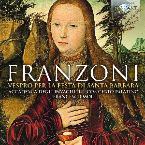 Pochette de Vespro per la festa di Santa Barbara de Concerto Palatino