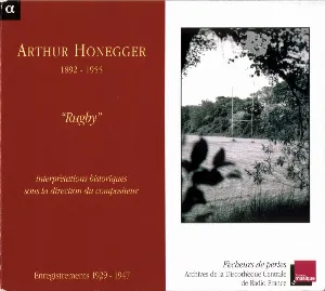 Pochette de “Rugby” de Arthur Honegger
