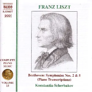 Pochette Complete Piano Music, Volume 15: Symphonies nos. 2 & 5 (Piano Transcriptions)