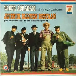 Pochette de Jij en ik blijven bestaan de Vader Abraham