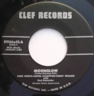 Pochette de Moonglow / Blues for Benny de Lionel Hampton - Teddy Wilson - Gene Krupa