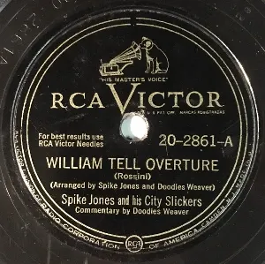 Pochette de William Tell Overture / By the Beautiful Sea de Spike Jones and His City Slickers