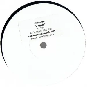 Pochette de U Again de Siriusmo