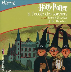 Pochette de Harry Potter à l’école des sorciers de Bernard Giraudeau