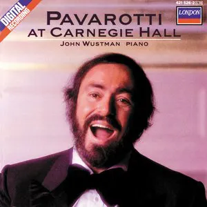 Pochette Pavarotti at Carnegie Hall