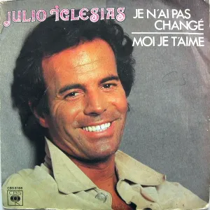 Pochette de Je n'ai pas changé de Julio Iglesias