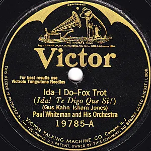 Pochette de Ida - I Do / Charlestonette de Paul Whiteman and His Orchestra