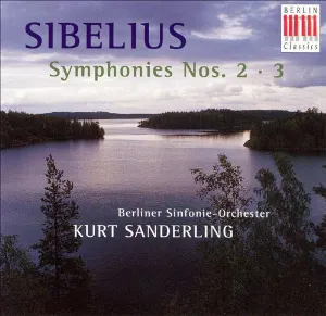 Pochette de Symphonies Nos. 2, 3 de Konzerthausorchester Berlin - Jean Sibelius - Kurt Sanderling