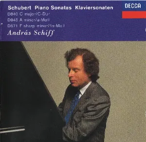 Pochette Piano Sonatas, Volume 1