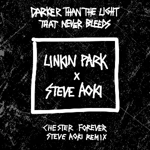 Pochette Darker Than the Light That Never Bleeds (Chester Forever Steve Aoki remix)