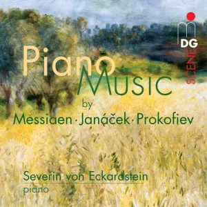 Pochette de Piano Music by Messiaen, Janacek, Prokofiev de Sergei Prokofiev - Olivier Messiaen - Leoš Janáček