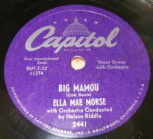 Pochette de Big Mamou / Is It Any Wonder de Nelson Riddle and His Orchestra