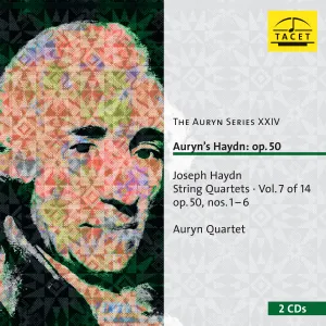 Pochette de String Quartets Vol. 7 of 14 op. 50, nos. 1 – 6 de Auryn Quartet - Joseph Haydn