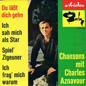 Pochette Chansons mit Charles Aznavour