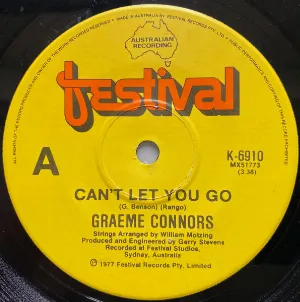 Pochette de Can’t Let You Go de Graeme Connors