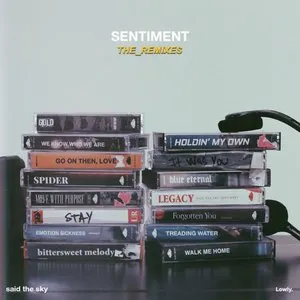 Pochette de Sentiment (The Remixes) de Said the Sky