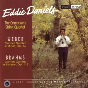Pochette de Weber: Clarinet Quintet in B-flat, op. 34 / Brahms: Clarinet Quintet in B.minor, op. 115 de Carl Maria von Weber - Johannes Brahms