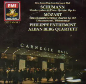 Pochette Schumann: Piano Quintet, op. 44 / Mozart: String Quartet, KV 465 