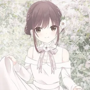 Pochette de 落花 de Saury