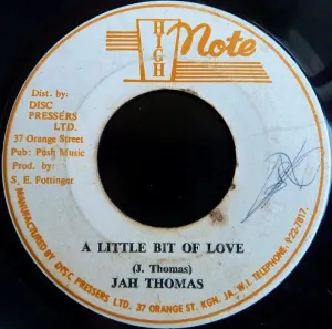 Pochette de A Little Bit of Love / ****** Lane Rock de Jah Thomas