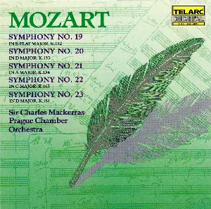 Pochette Symphonies No. 19, No. 20, No. 21, No. 22 & No. 23