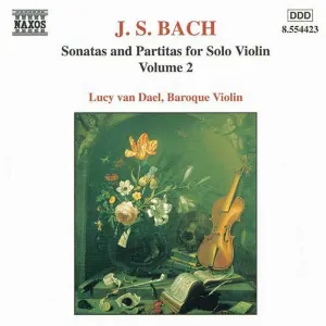 Pochette Sonatas and Partitas for Solo Violin, Volume 2