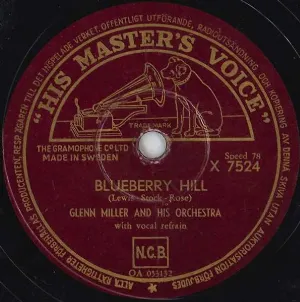 Pochette de Blueberry Hill / Sweeter Than the Sweetest de Glenn Miller and His Orchestra