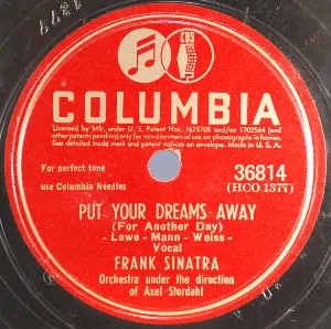 Pochette Put Your Dreams Away / If You Are but a Dream