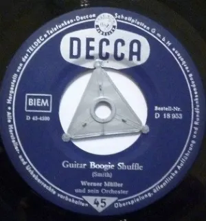 Pochette de Guitar Boogie Shuffle / Boola de Werner Müller und sein Orchester
