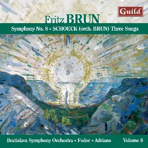 Pochette de Brun: Symphony no. 8 / Schoeck: Three Songs de Adriano - Othmar Schoeck - Fritz Brun