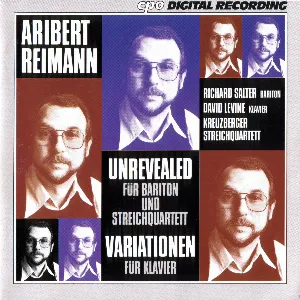 Pochette de Unrevealed / Variationen für Klavier de Aribert Reimann