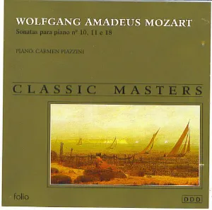 Pochette Classic Masters: Sonatas para piano no. 10, 11 e 18