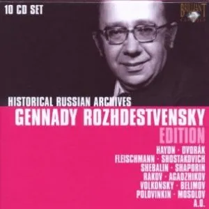 Pochette de Historical Russian Archives: Gennady Rozhdestvensky Edition de Gennady Rozhdestvensky