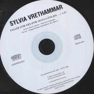 Pochette de Faller för dej (För sista gången...) de Sylvia Vrethammar