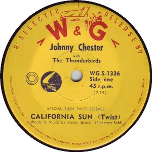 Pochette de California Sun (Twist) / Shakin’ All Over de Johnny Chester