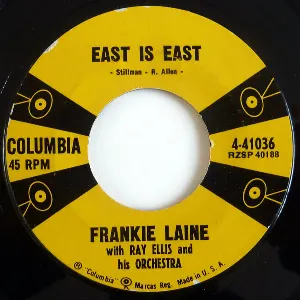 Pochette de East Is East / The Greater Sin de Frankie Laine