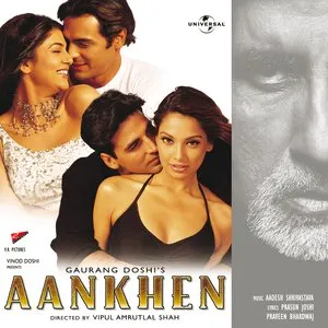 Pochette de Aankhen de Aadesh Shrivastava - Jatin-Lalit