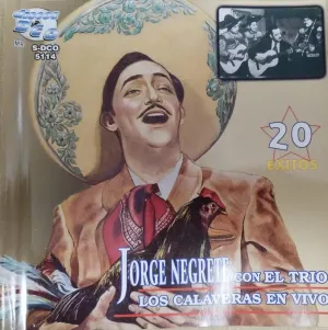 Pochette de Con El Trio Los Calaveras en vivo de Jorge Negrete