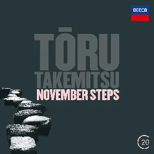 Pochette de November Steps de Tōru Takemitsu