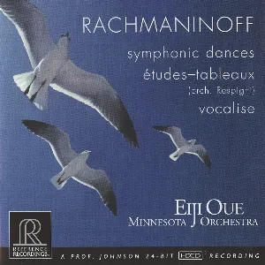 Pochette Symphonic Dances / Études-Tableaux (orch. Ottorino Resphighi) / Vocalise