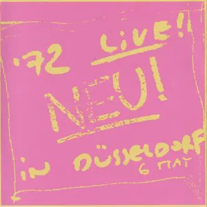 Pochette Neu! '72 Live! In Düsseldorf