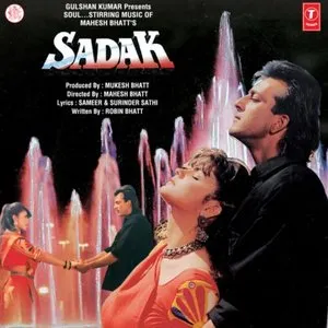 Pochette de Sadak de Nadeem-Shravan