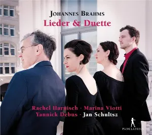 Pochette de Lieder & Duette de Marina Viotti - Johannes Brahms