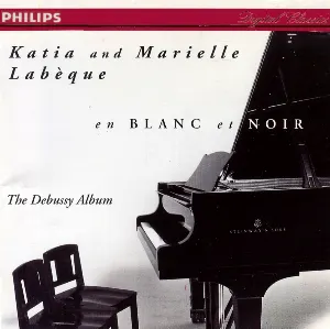 Pochette en Blanc et Noir: The Debussy Album